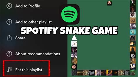 spotify snake game